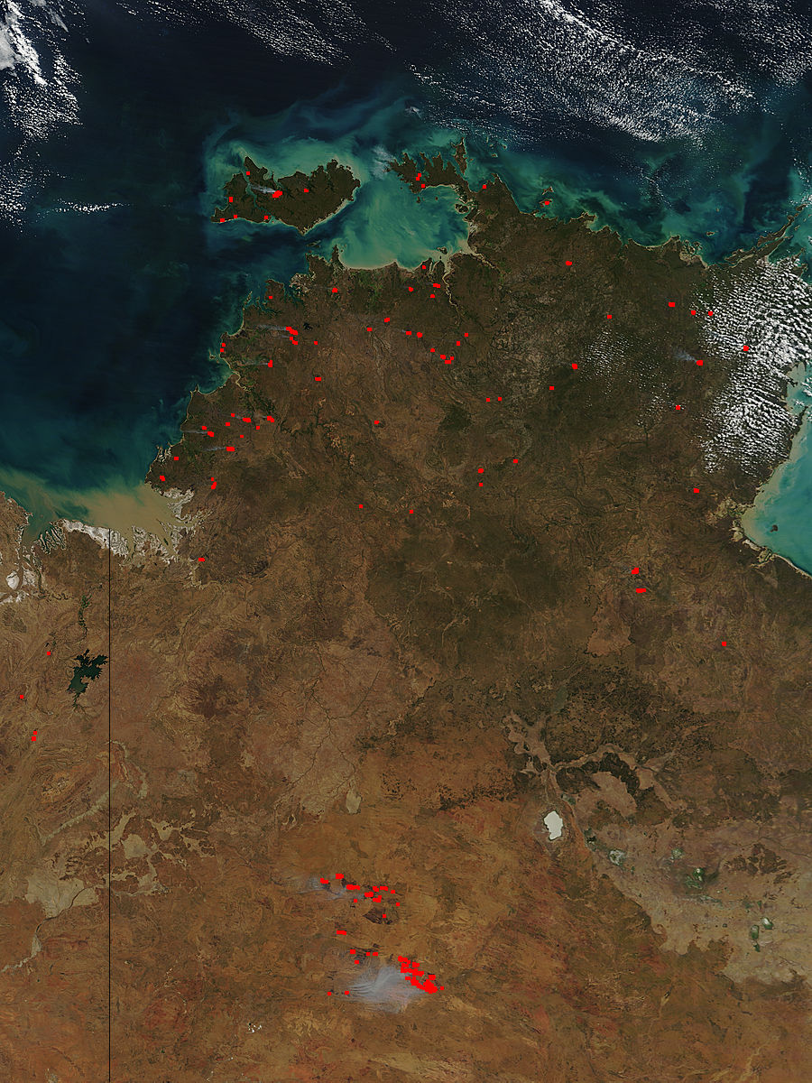 Fires in northern Australia - related image preview