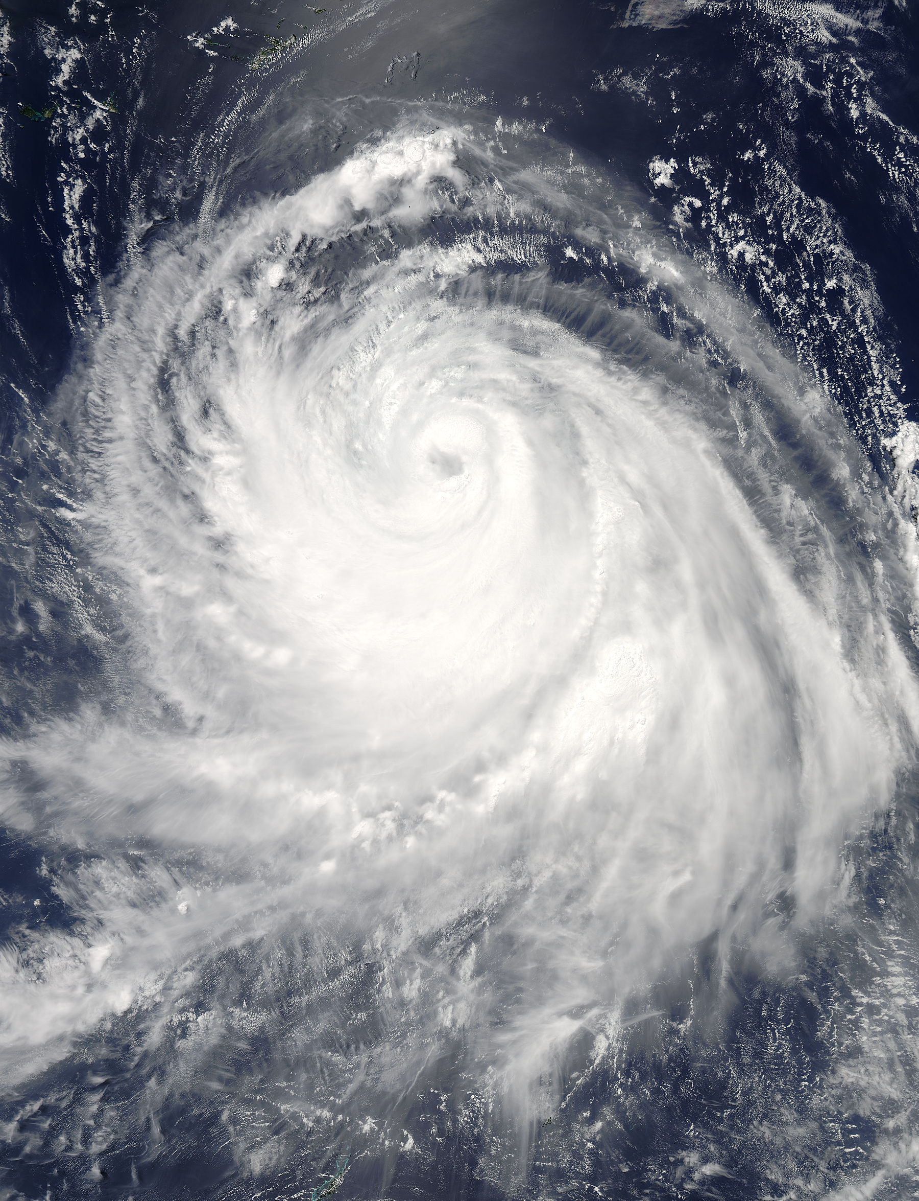 Typhoon Chan-hom (09W) in the Pacific Ocean - related image preview