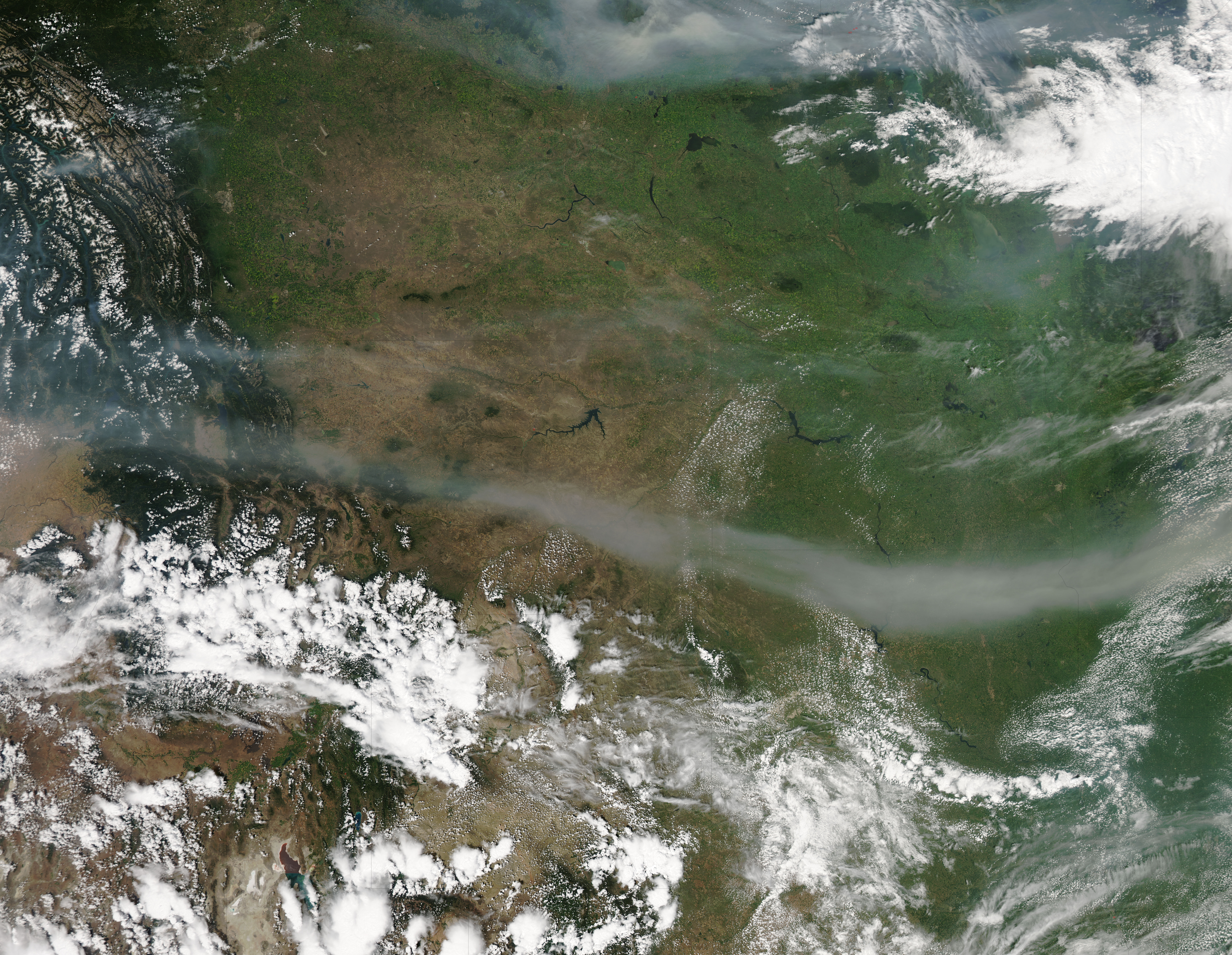 Smoke across the northern plains - related image preview