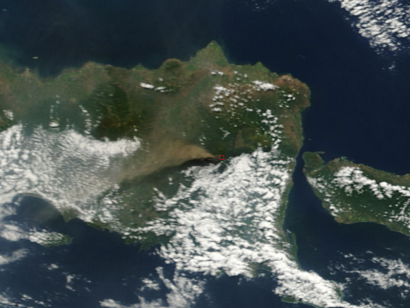 Plume from Raung volcano, Java Island - related image preview