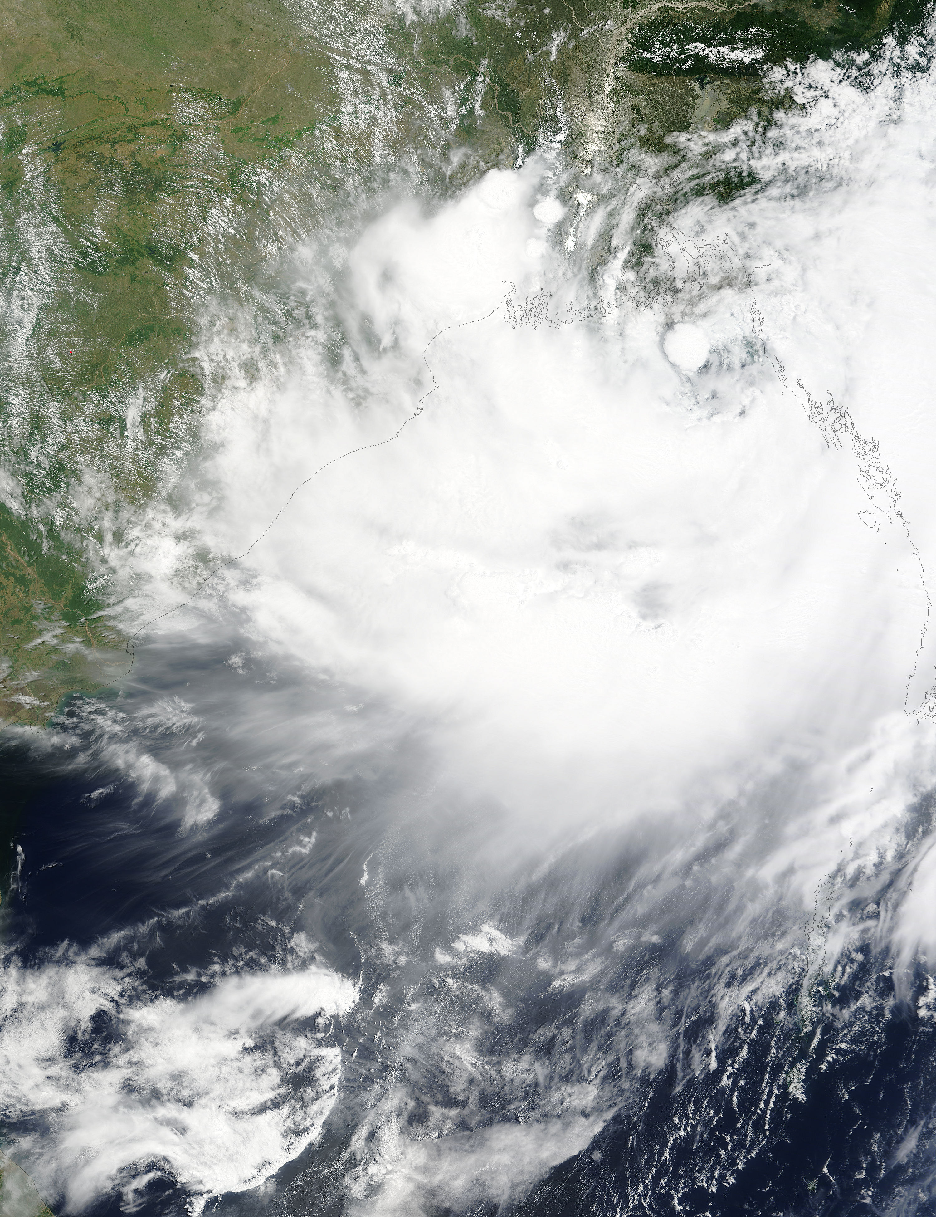 Tropical Cyclone Two (02B) in the Bay of Bengal - related image preview