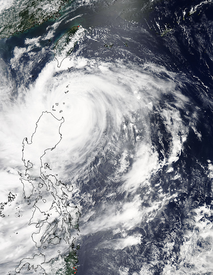 Typhoon Goni (16W) over the Philippines - related image preview