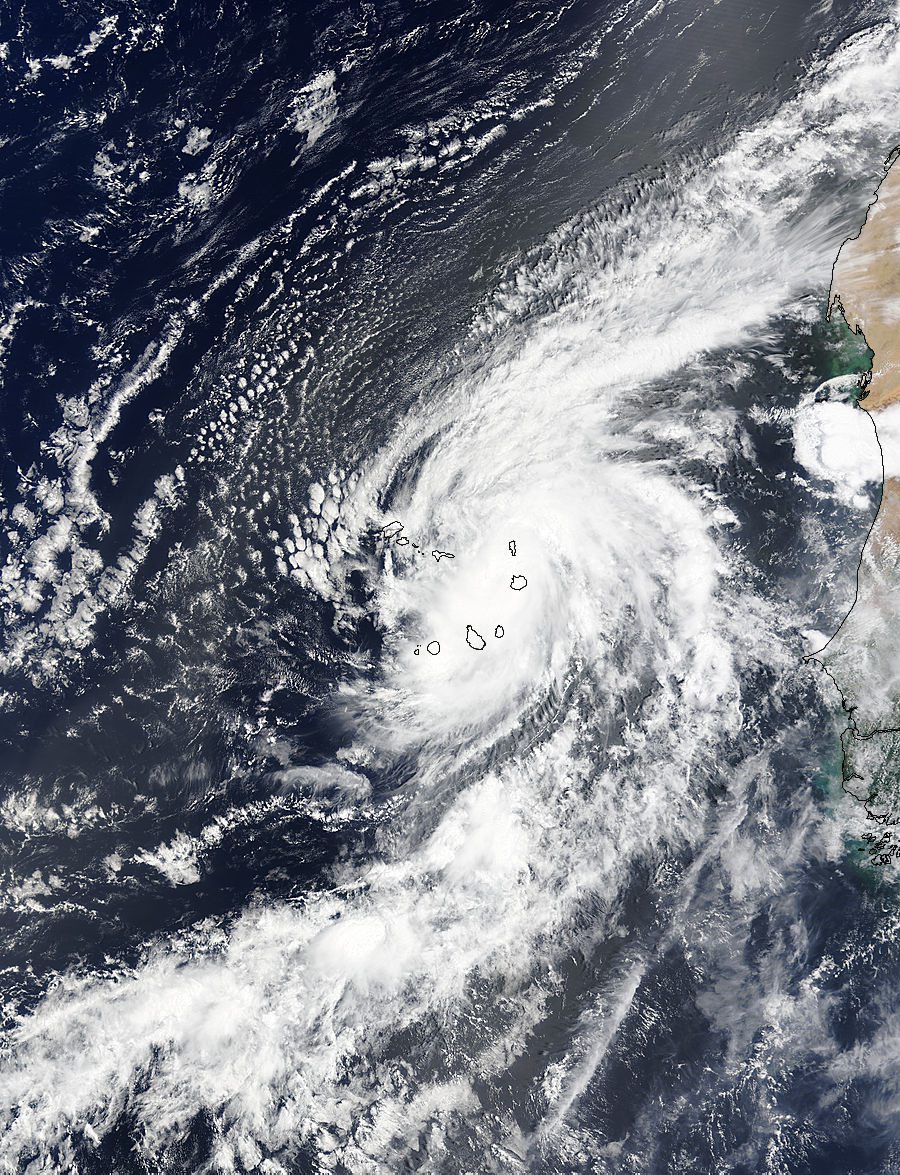 Hurricane Fred (06L) over the Cape Verde Islands - related image preview