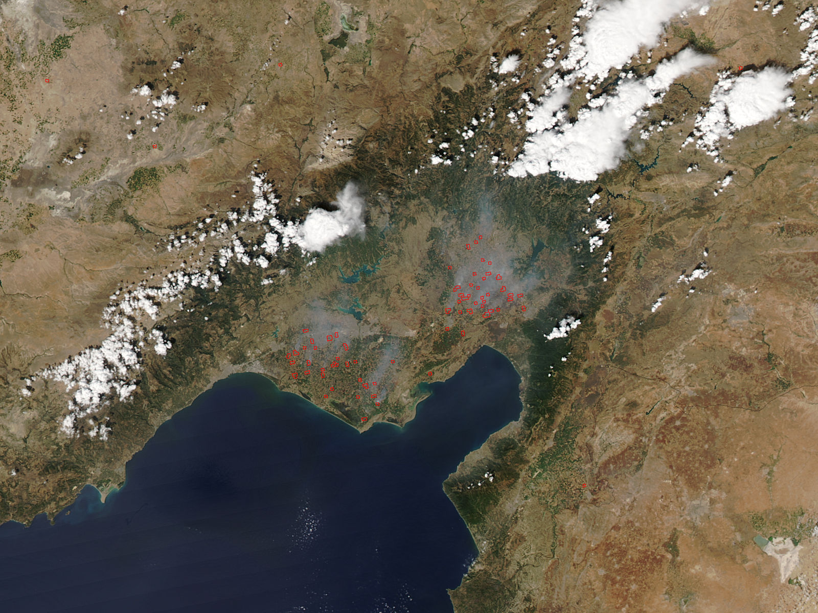 Fires in south central Turkey - related image preview