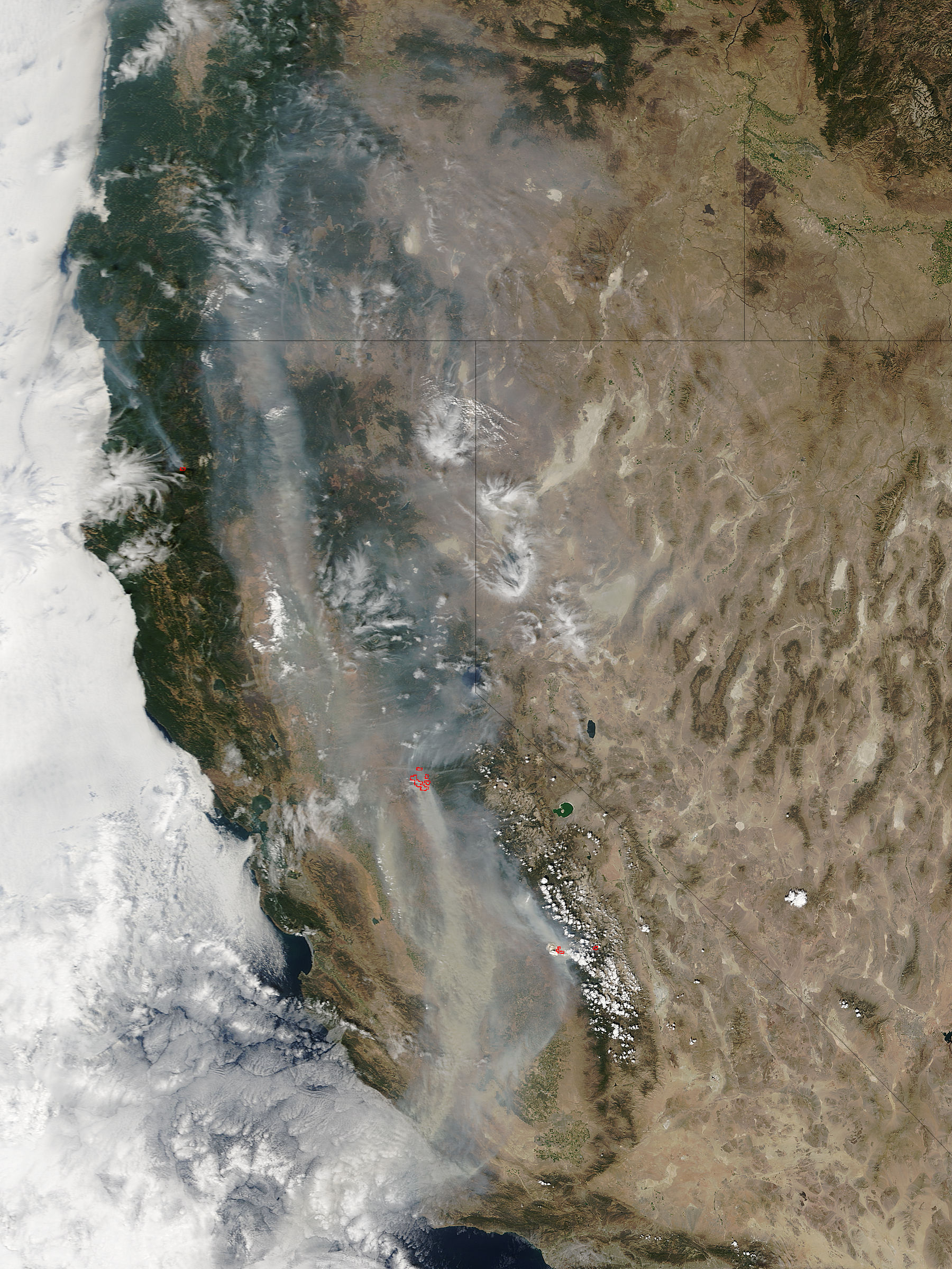 Smoke and fires in California - related image preview