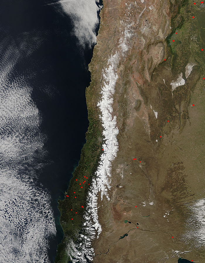 Snow in the Andes - related image preview
