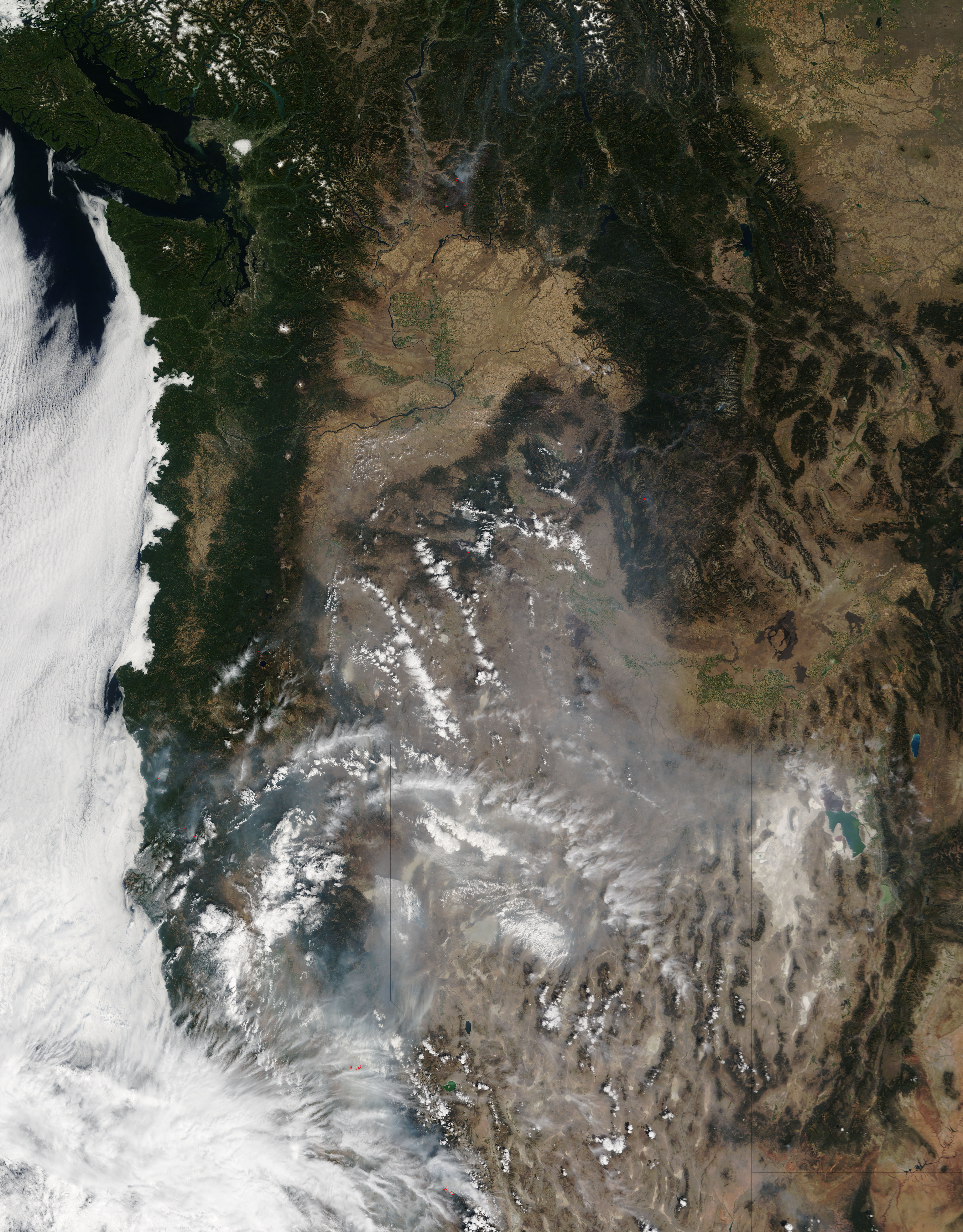 Fires in Washington, Oregon, Idaho, and California - related image preview