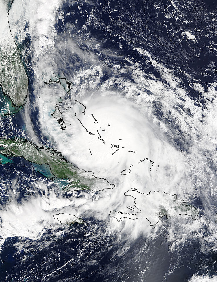Hurricane Joaquin (11L) over the Bahamas - related image preview