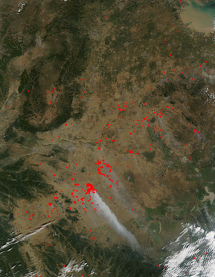 Fires in eastern China - related image preview