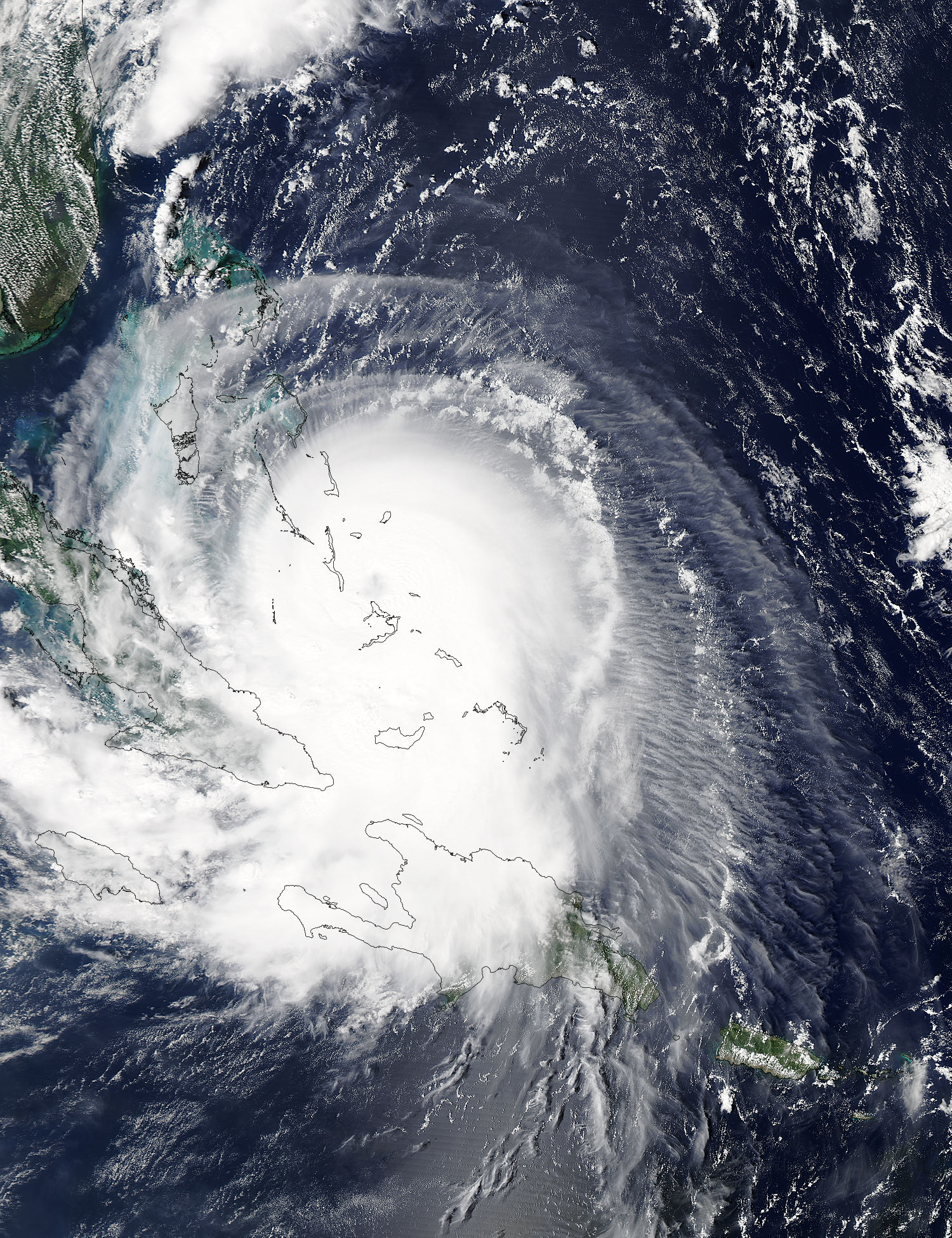 Hurricane Joaquin (11L) over the Bahamas - related image preview