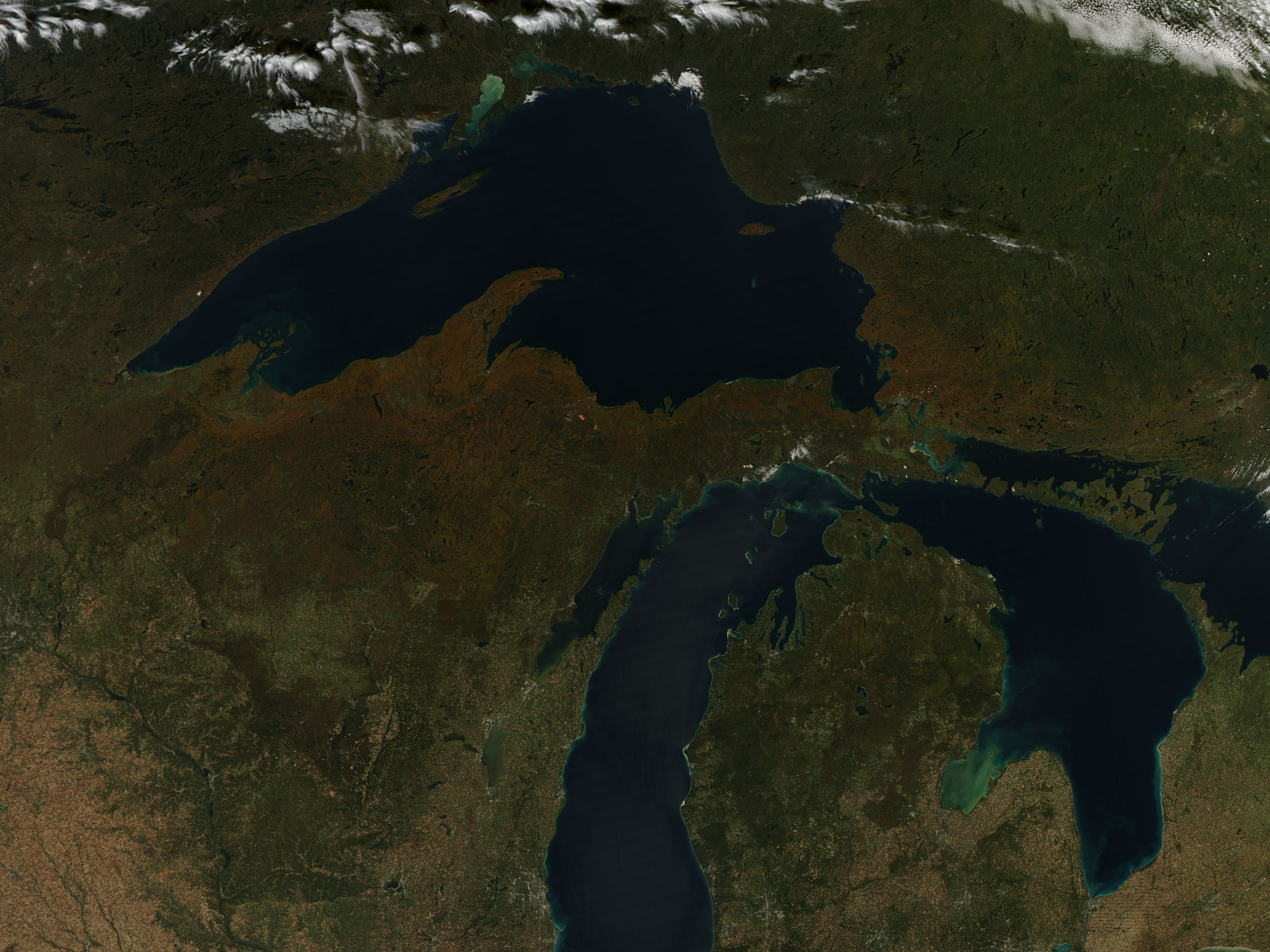 Fall colors in the upper Midwest - related image preview