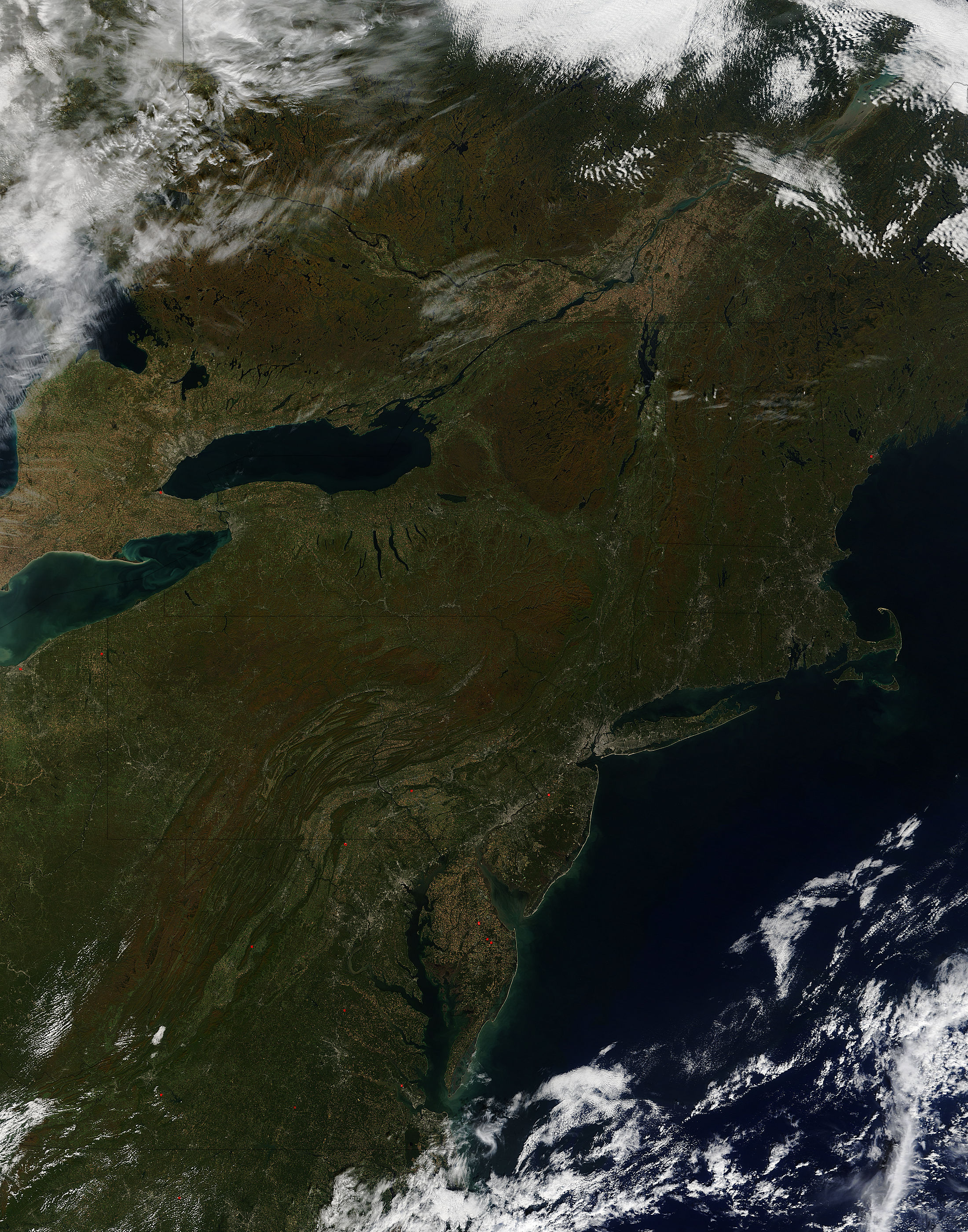 Fall colors in the northeastern United States - related image preview