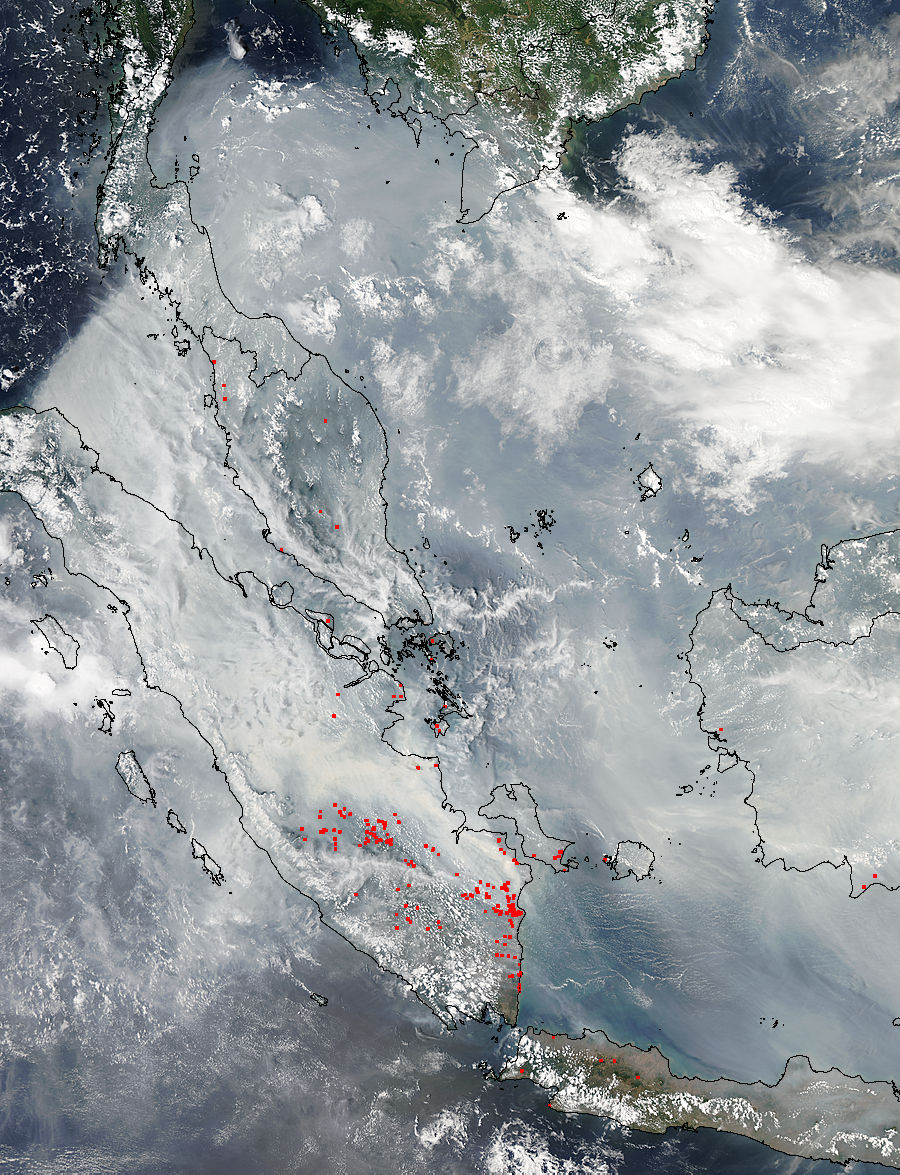 Smoke from Indonesian fires - related image preview