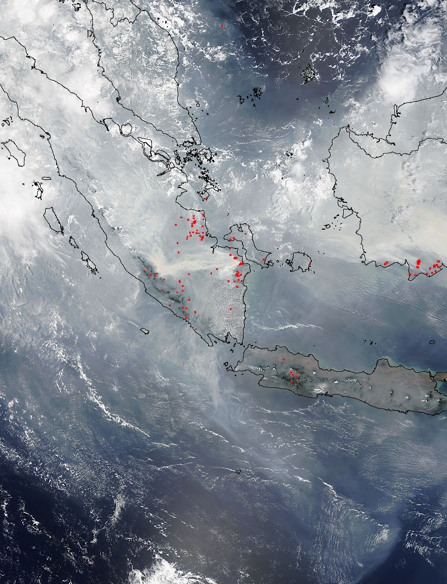 Smoke from Indonesian fires - related image preview