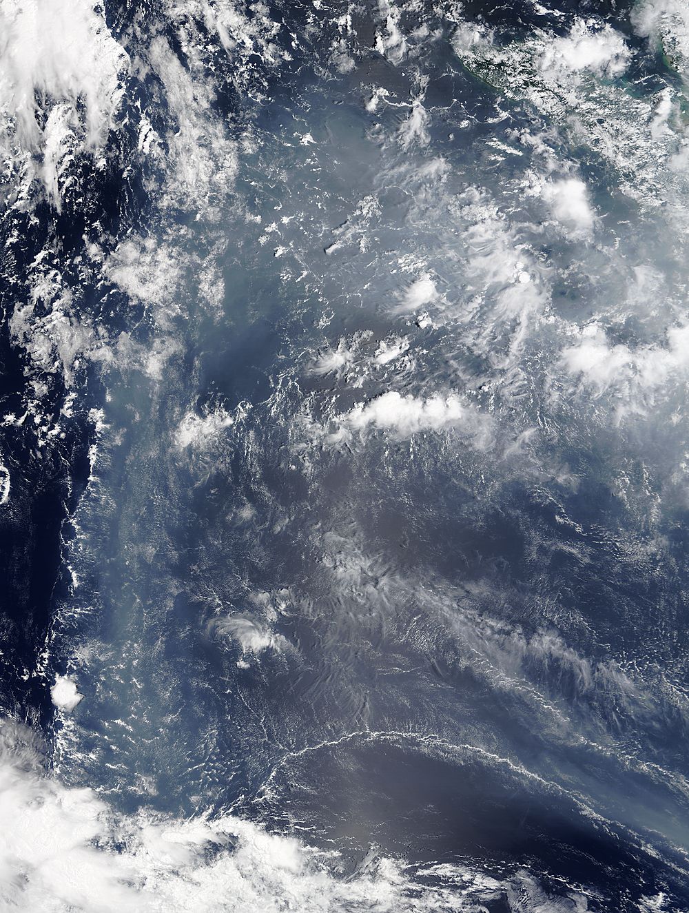 Smoke from Indonesian fires over the Indian Ocean - related image preview