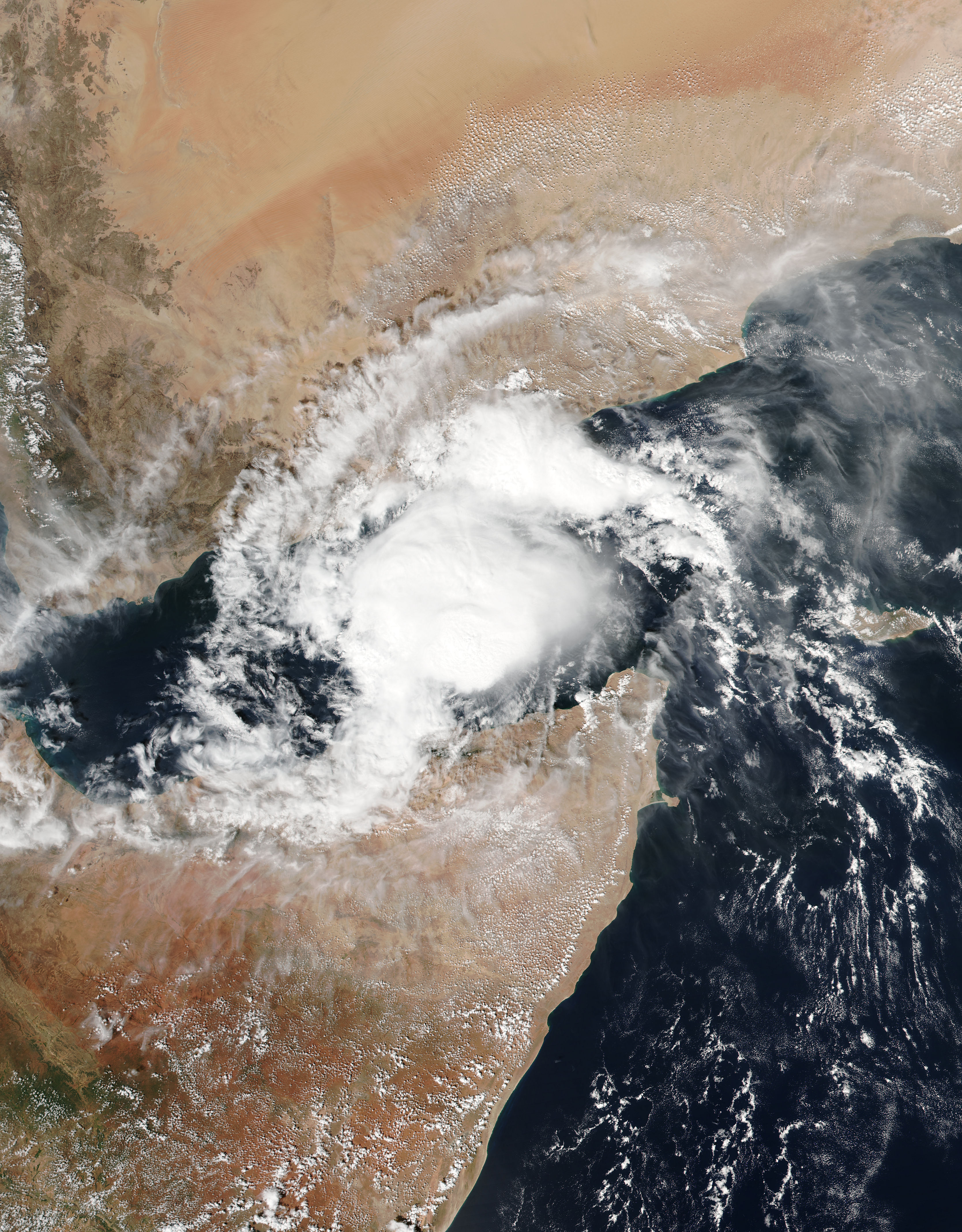 Tropical Cyclone Megh (05A) over the Gulf of Aden - related image preview
