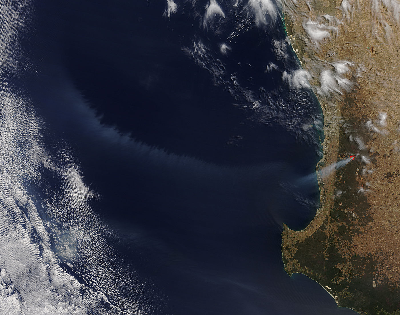 Smoke off Western Australia - related image preview