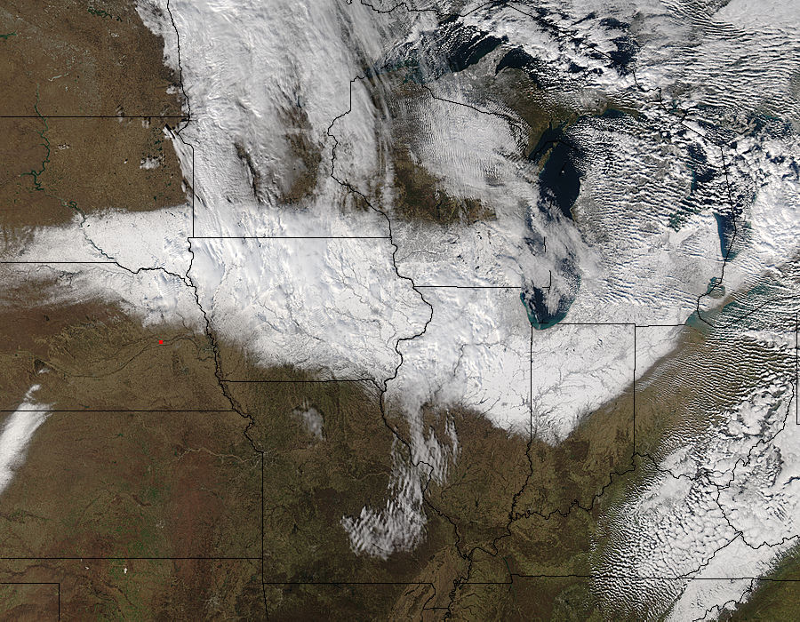 Snow across the Midwest - related image preview