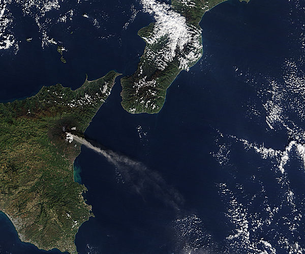 Activity at Mt. Etna and Stromboli (morning overpass) - related image preview
