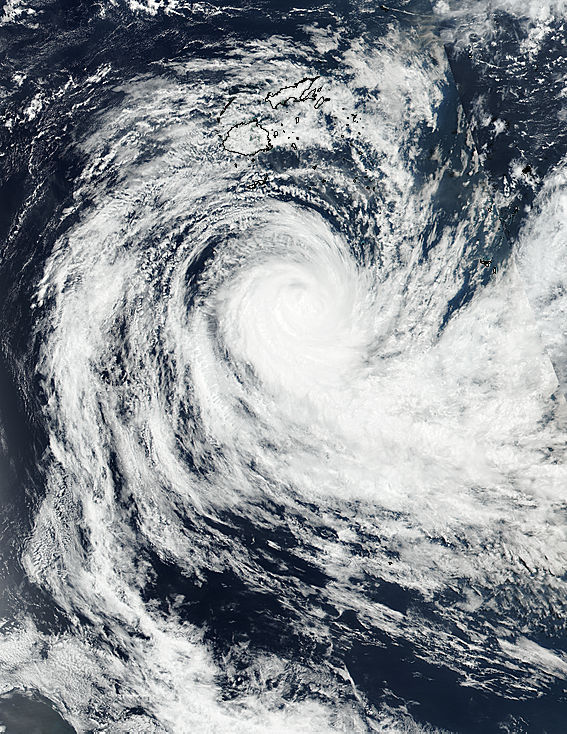 Tropical Cyclone Ula (06P) in the South Pacific Ocean - related image preview