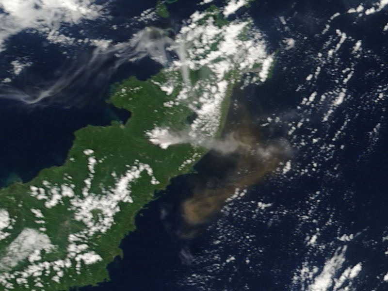 Eruption of Soputan volcano, Sulawesi Island, Indonesia - related image preview