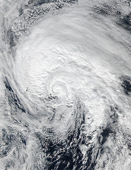 Tropical Storm Alex (01L) over the Azores - related image preview