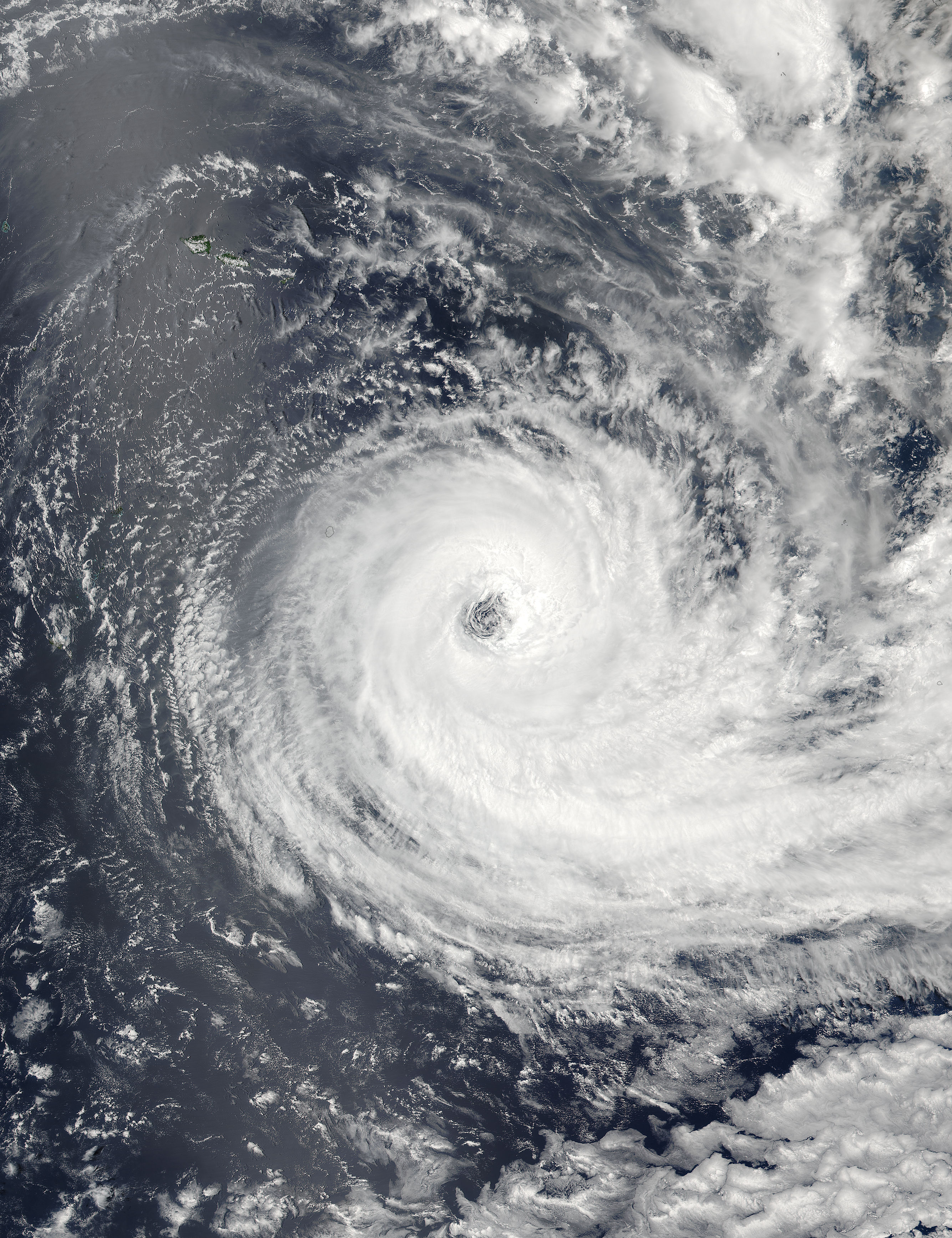 Tropical Cyclone Victor (07P) in the South Pacific Ocean - related image preview