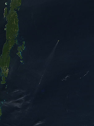 Plume from Barren Island, Andaman Sea - related image preview