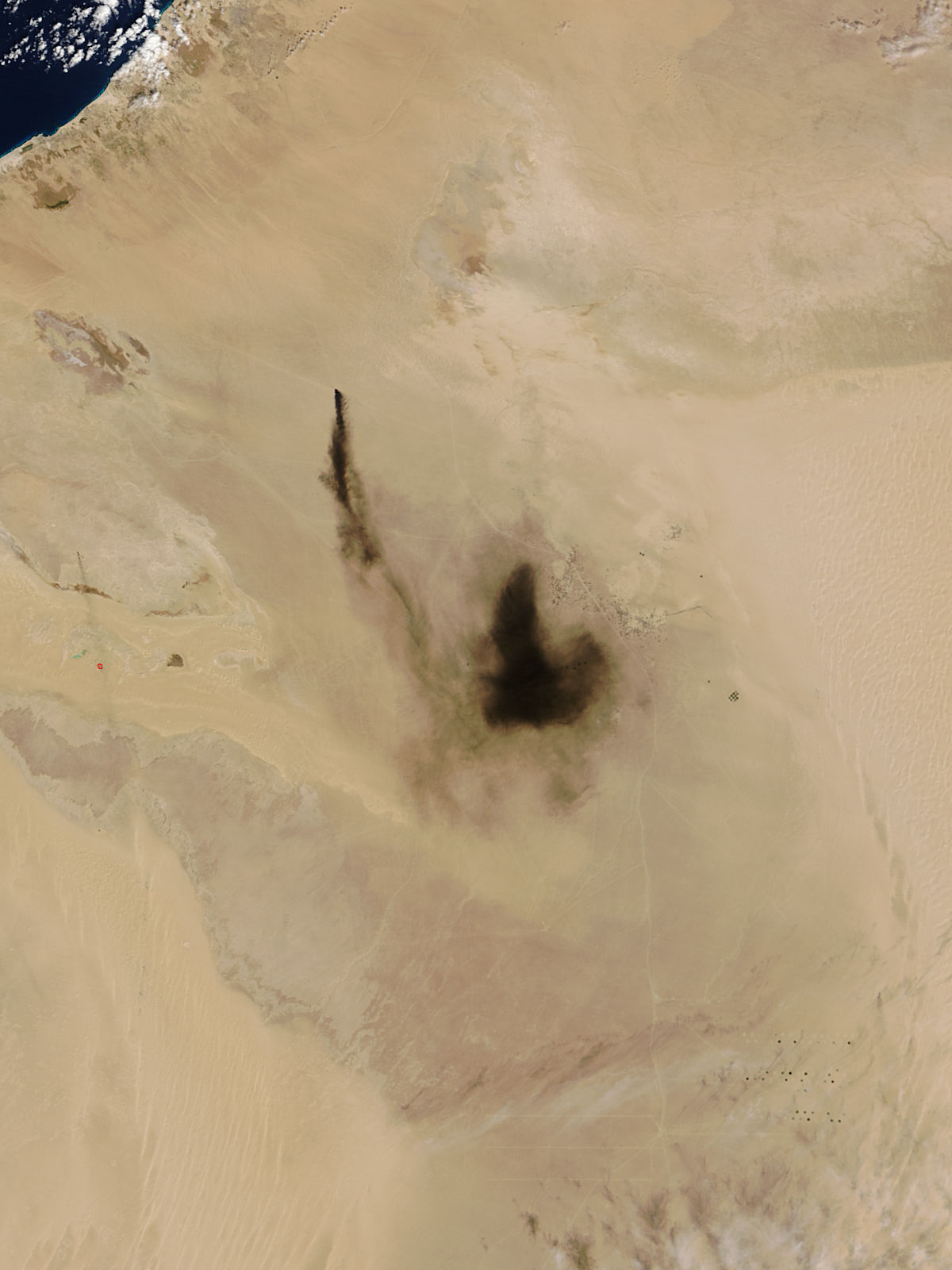 Oil fire in Libya - related image preview