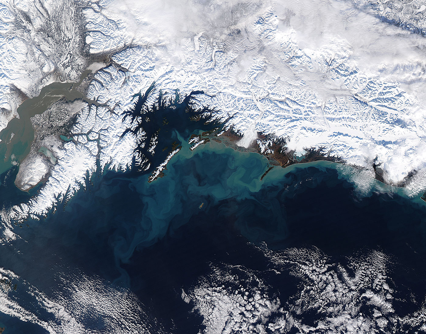 Sediment off southern Alaska - related image preview