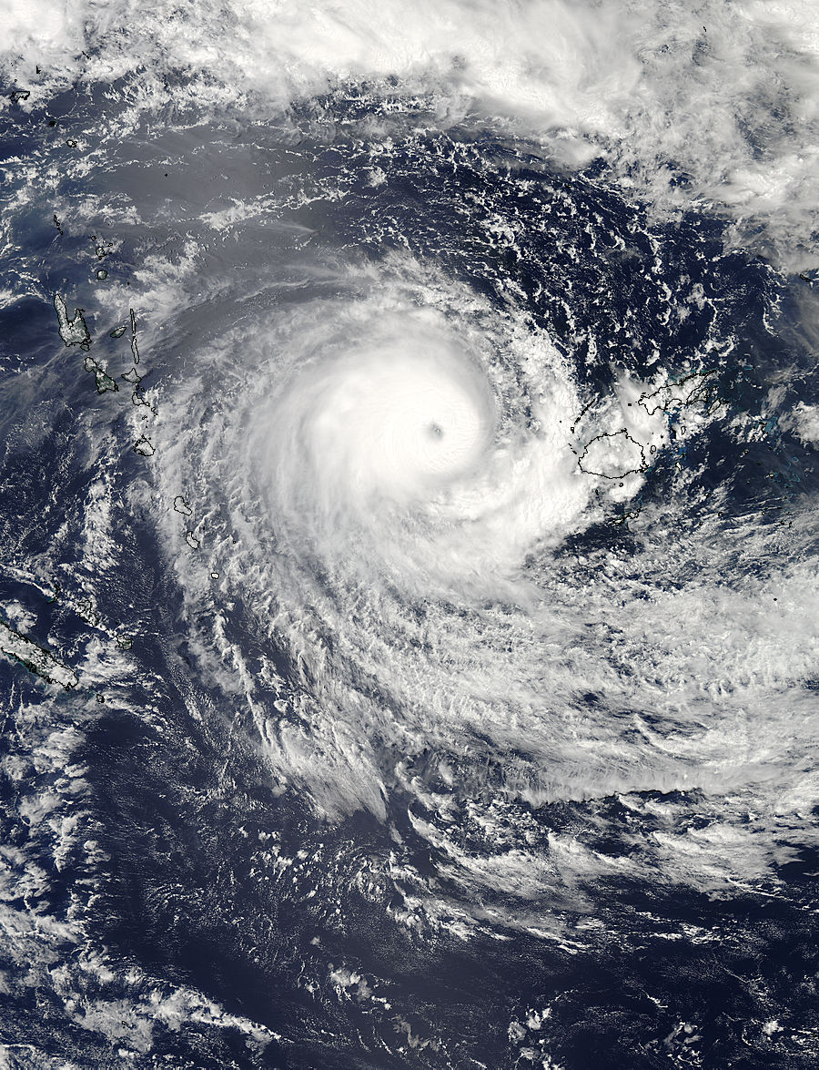 Tropical Cyclone Winston (11P) in the South Pacific Ocean - related image preview