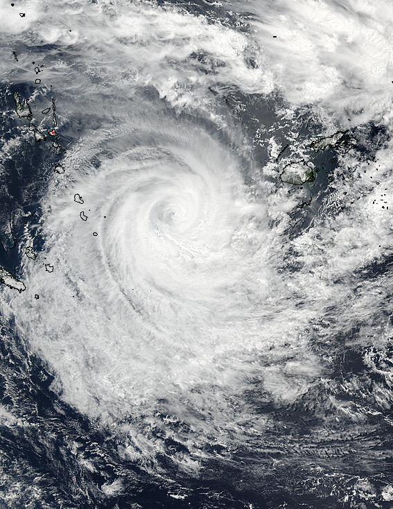 Tropical Cyclone Winston (11P) in the South Pacific Ocean - related image preview