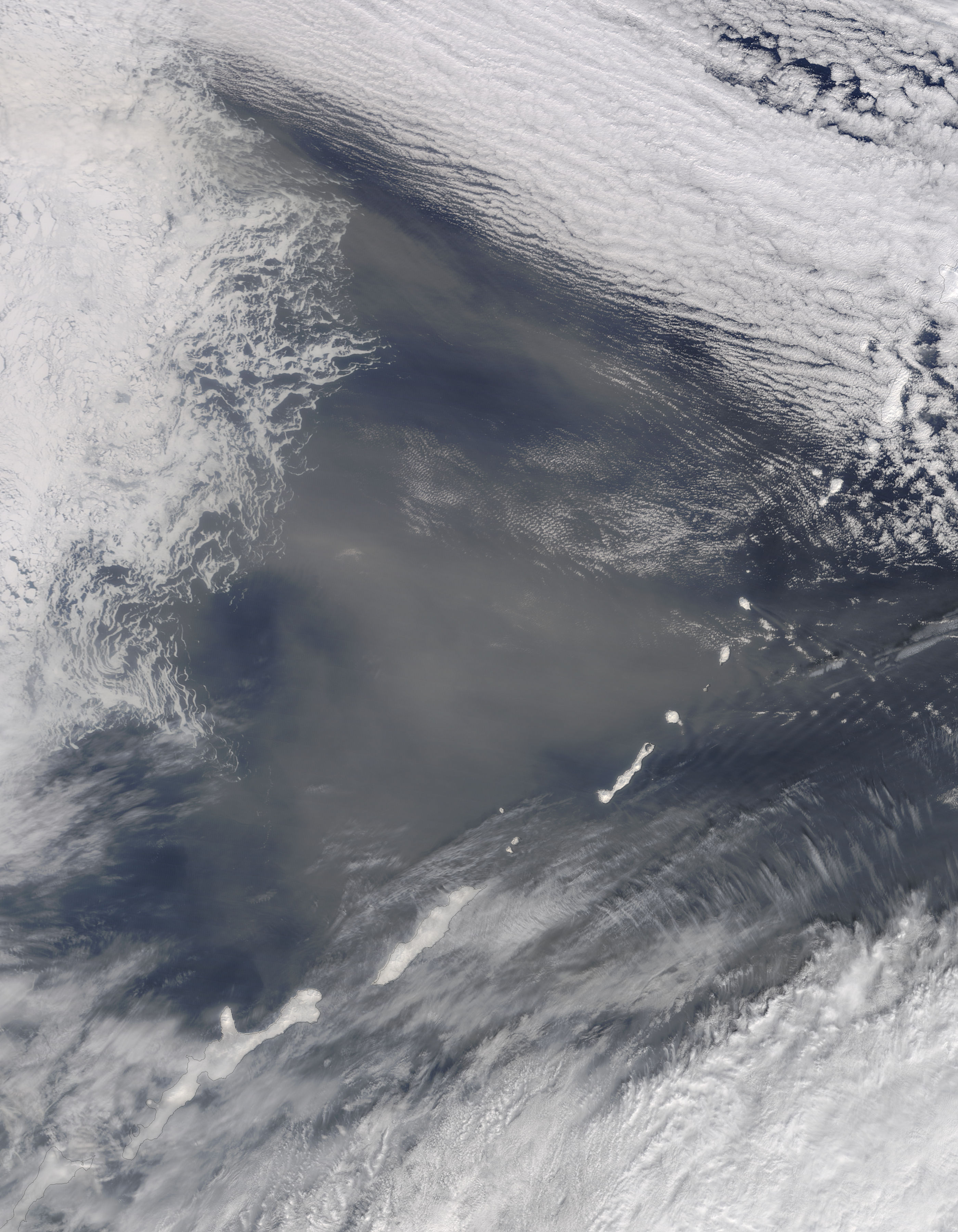 Dust from the Gobi Desert over the Kuril Islands - related image preview