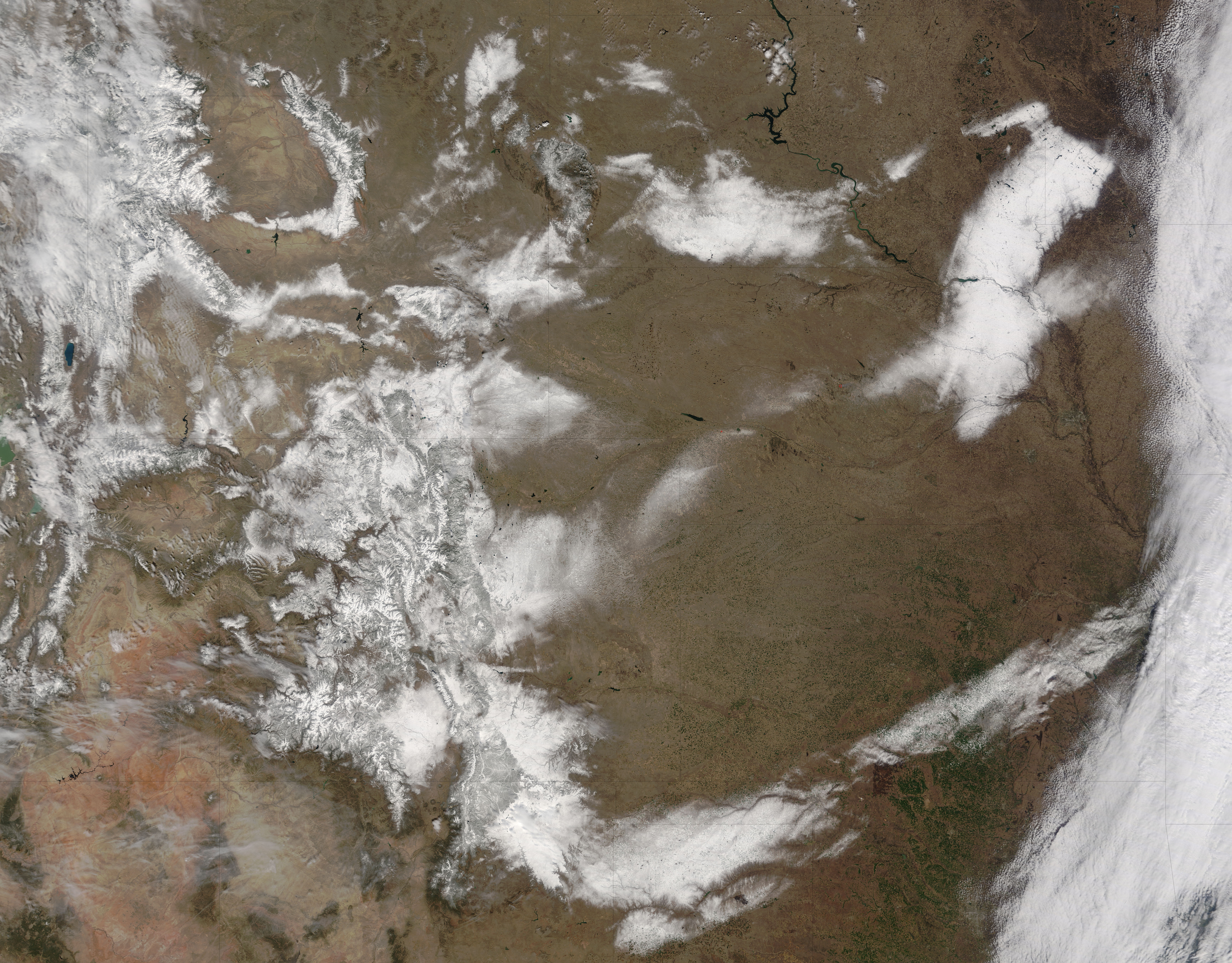 Snow across the central United States - related image preview