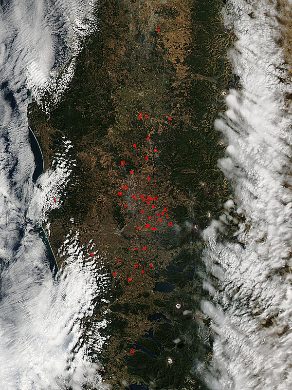 Fires in central Chile - related image preview