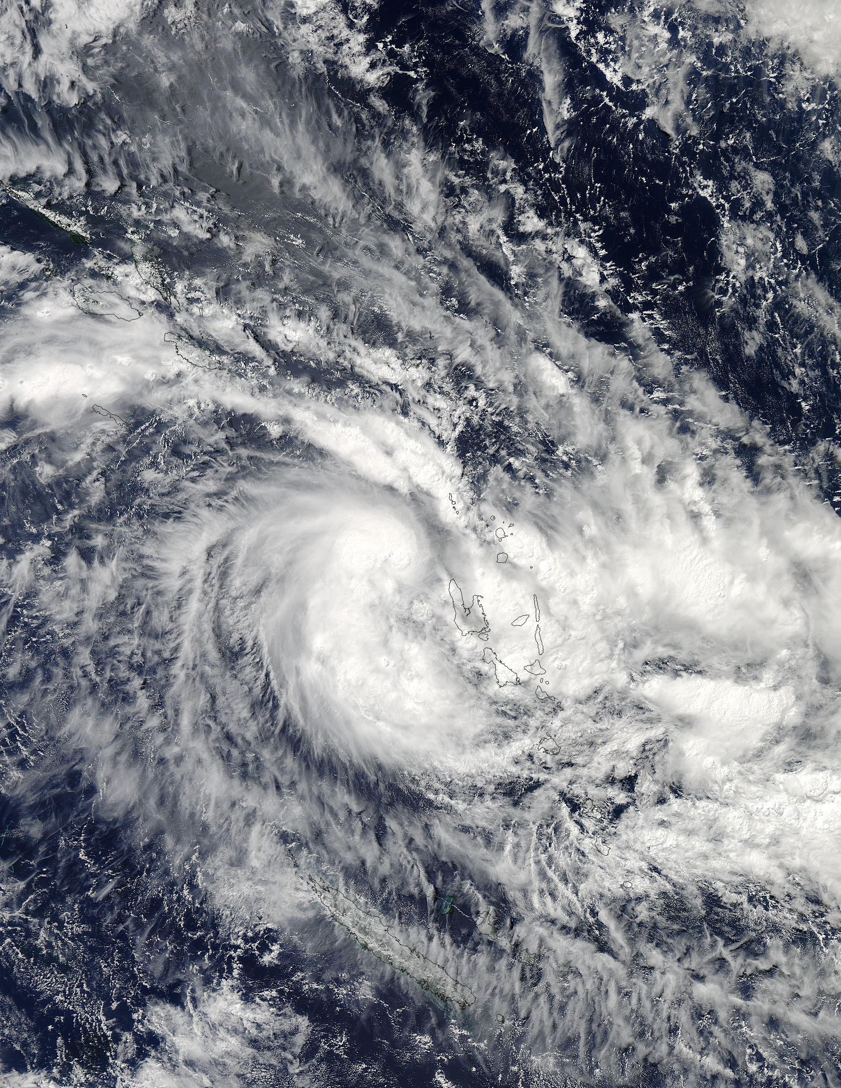 Tropical Cyclone Eighteen (18P) in the South Pacific Ocean - related image preview