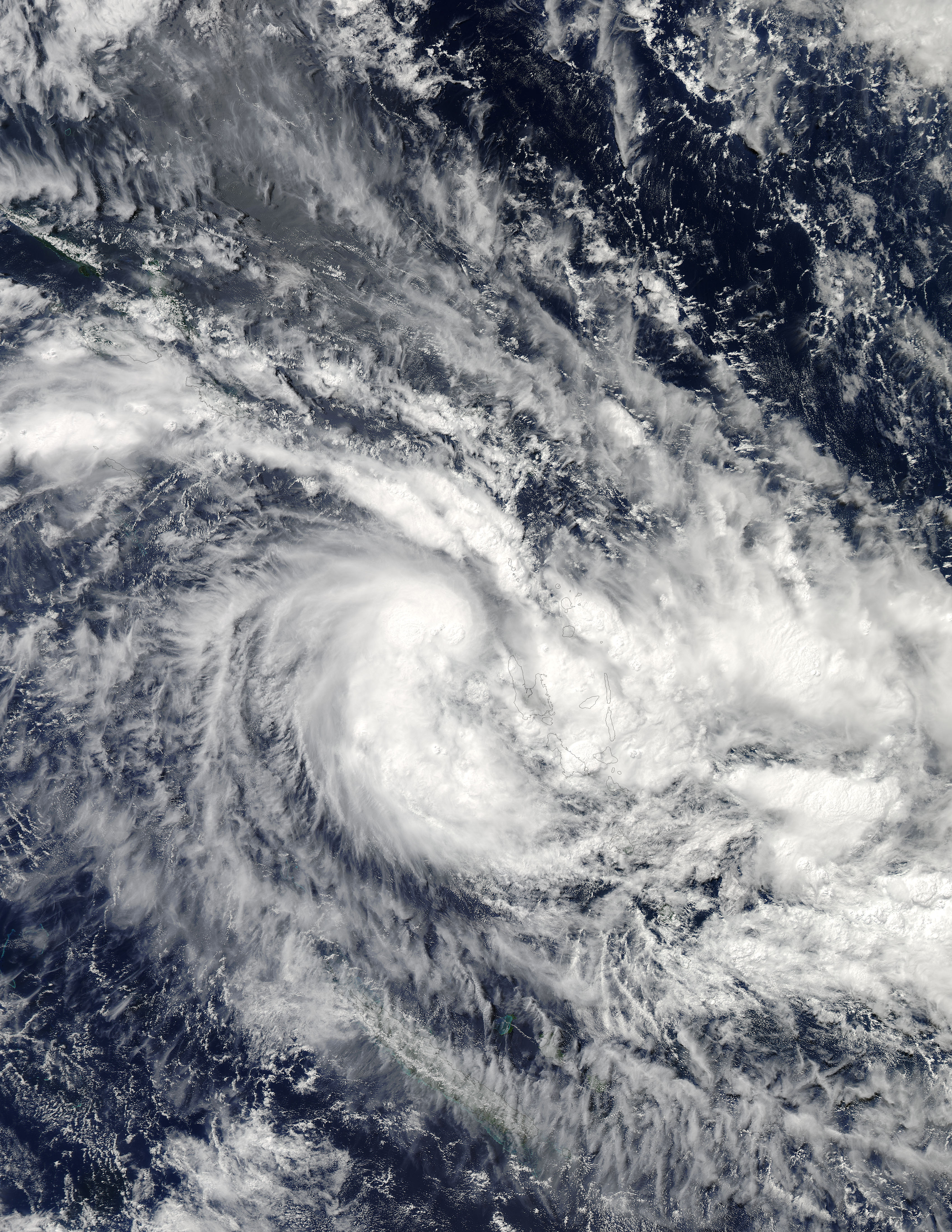 Tropical Cyclone Eighteen (18P) in the South Pacific Ocean - related image preview