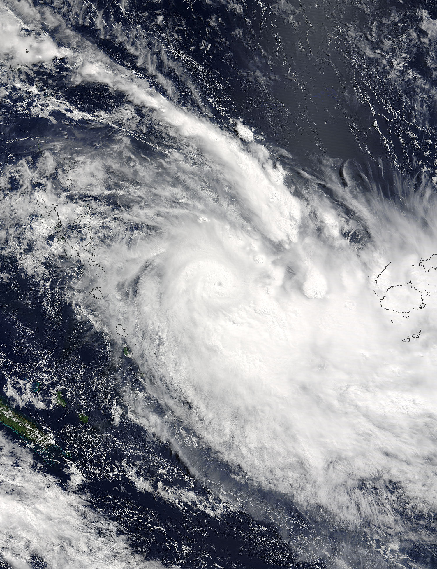 Tropical Cyclone Zena (18P) in the South Pacific Ocean - related image preview