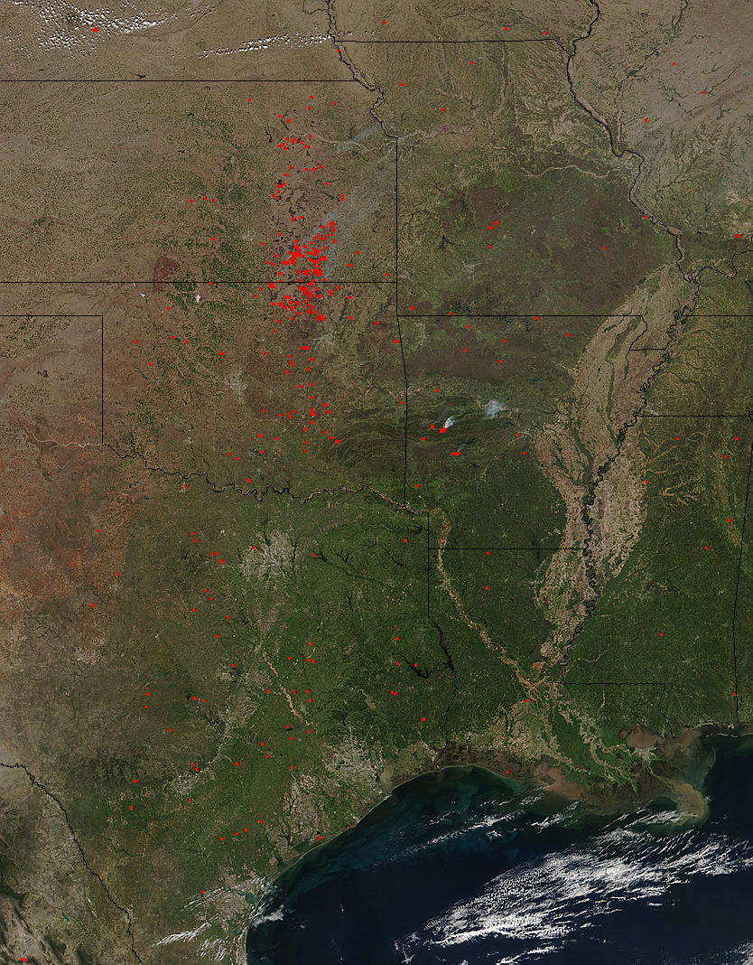 Fires in central United States - related image preview