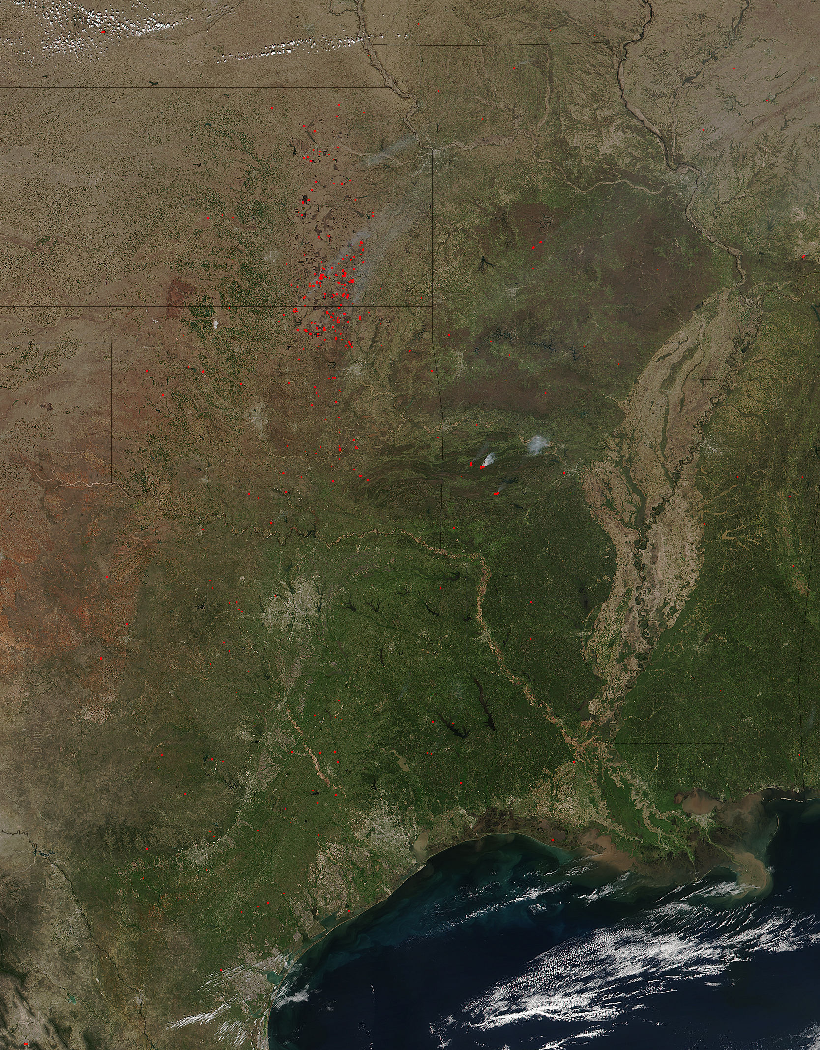 Fires in central United States - related image preview