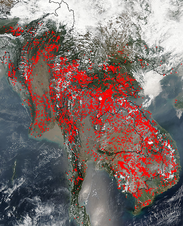 Fires in Indochina - related image preview