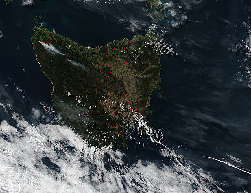 Fires in Tasmania - related image preview