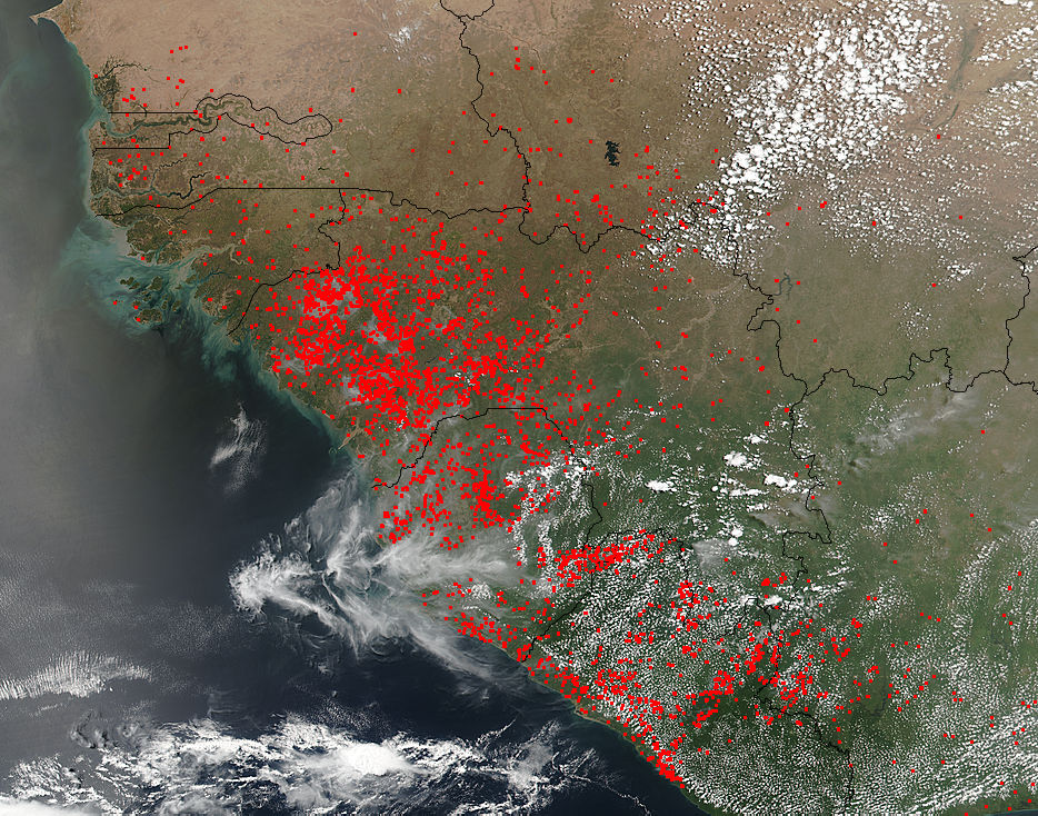 Fires in West Africa - related image preview