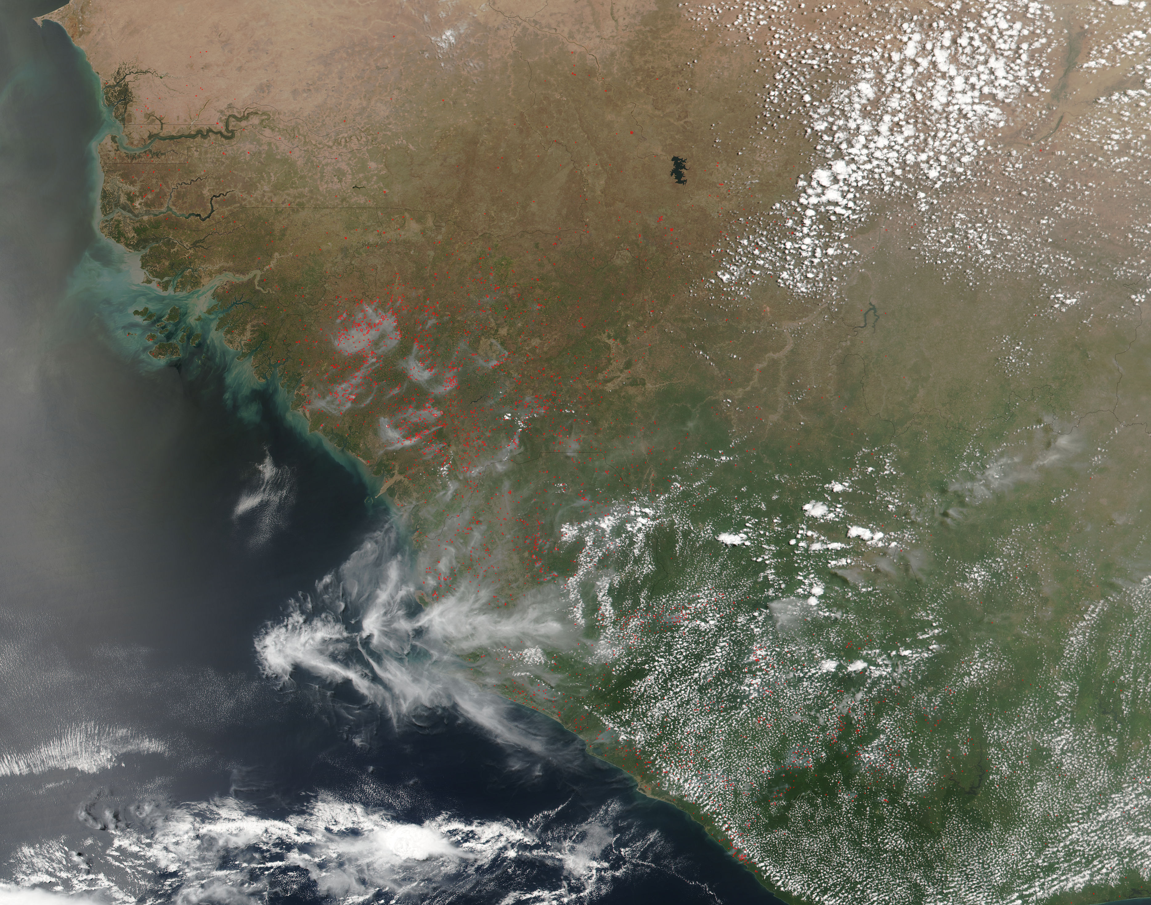 Fires in West Africa - related image preview