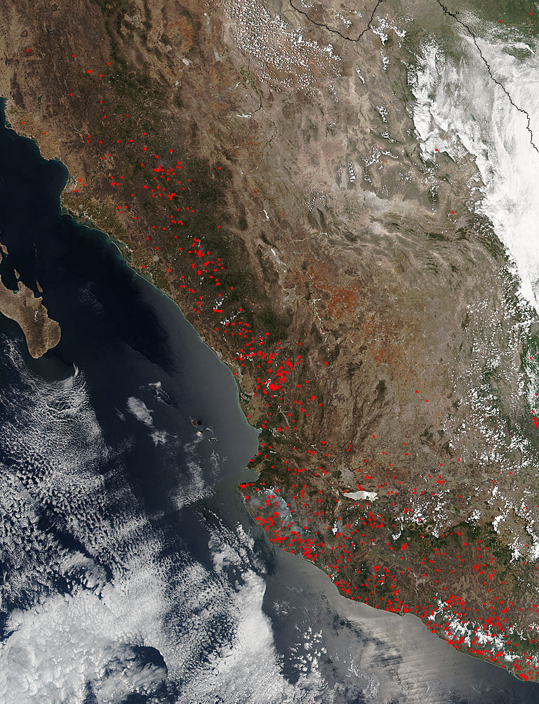 Fires in western Mexico - related image preview