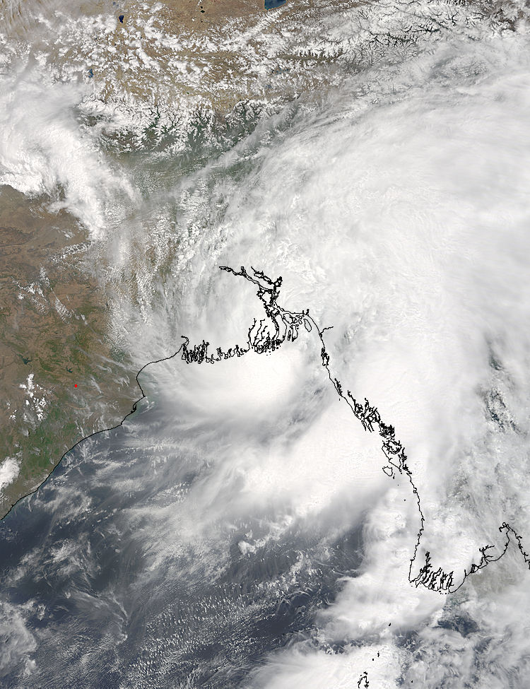 Tropical Cyclone Roanu (01B) approaching Bangladesh - related image preview