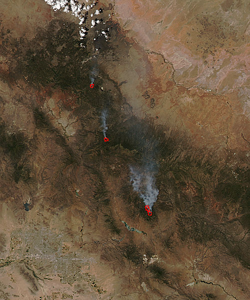 Wildfires in Arizona - related image preview