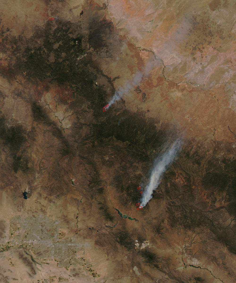 Wildfires in Arizona - related image preview