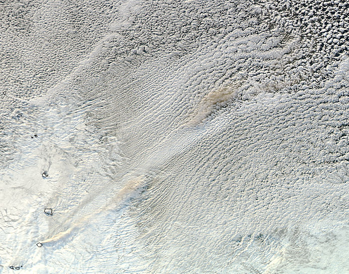 Eruption of Bristol Island volcano, South Sandwich Islands - related image preview