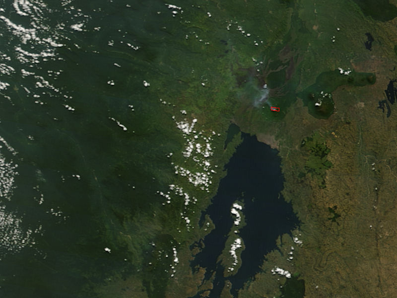 Activity at Nyamuragira Volcano, Democratic Republic of the Congo - related image preview